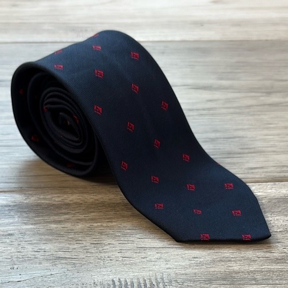 Vintage Givenchy Silk Tie Les Cravates de Givenchy - Picture 1 of 7